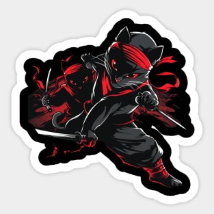 Cat Ninja Secrets Sticker